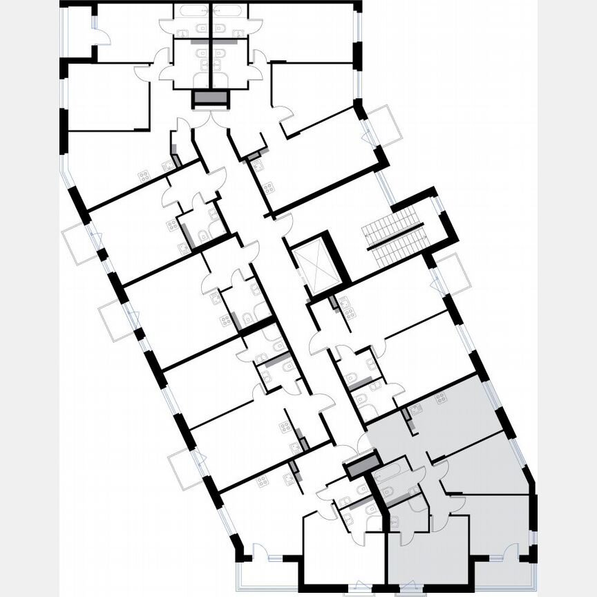 3-к. квартира, 63,5 м², 2/3 эт.