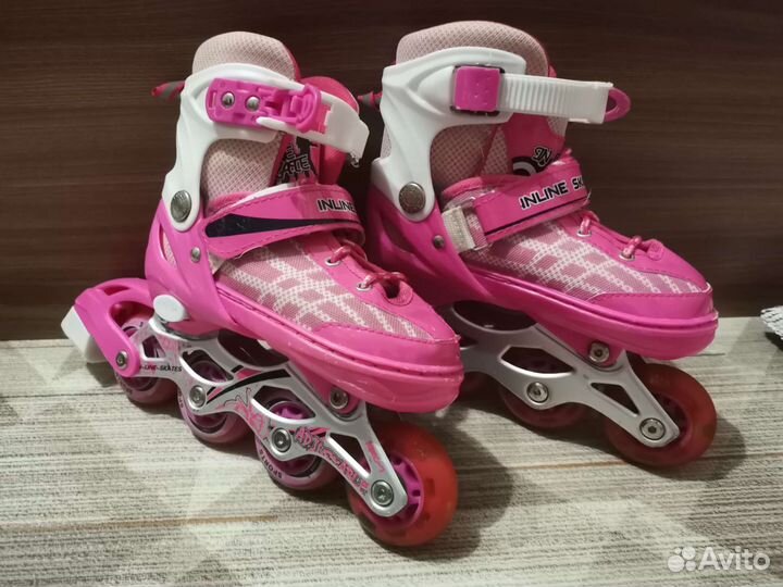 Роликовые коньки детские раздвижные