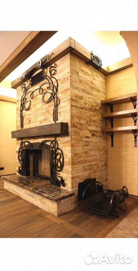 Камин декор