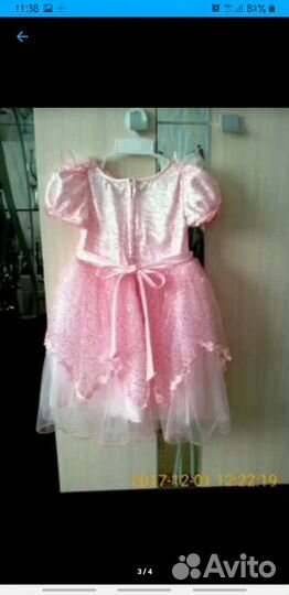 Платье для девочки 5-6лет