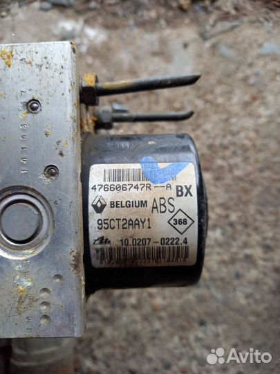 Блок abs Renault fluence, megane 3