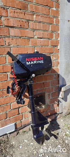 2х-тактный лодочный мотор nissan marine 3.5