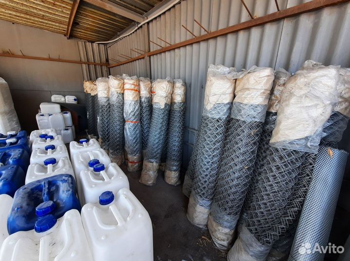 Сетка рабица 50х50х1,8-2м оцинкованная