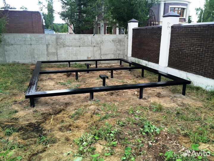 Винтовые сваи d76мм L2,5м - под ключ