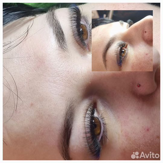 Наращивание ресниц на дому