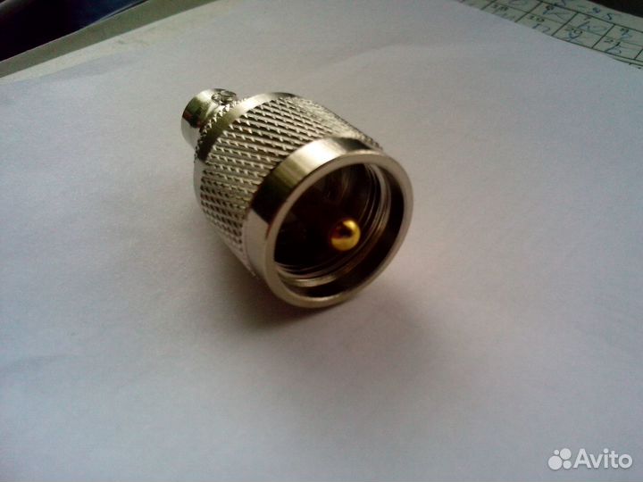 Адаптер PL-259 папа - BNC мама