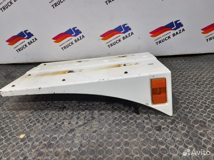 Крыло переднее правое задняя часть камаз 5490