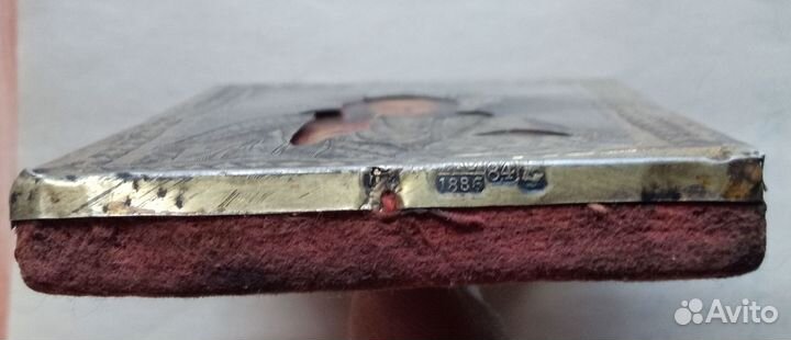 Икона Иисус Христос Вседержитель серебро 84