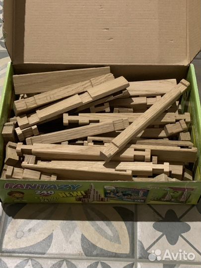 Деревянный конструктор для детей