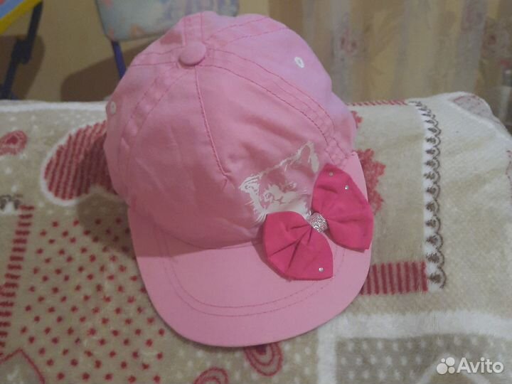 Кепка бейсболка панамка на девочку 3-6 лет, 7-9лет