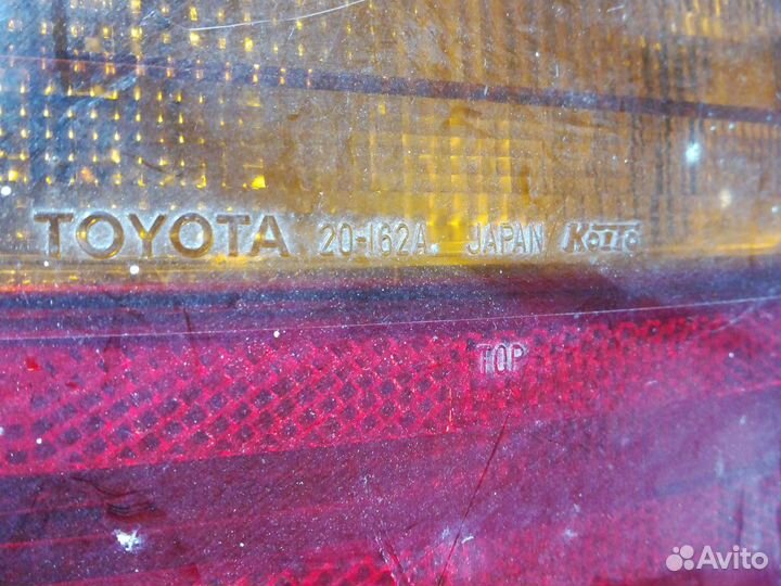 Задняя блок фара. Тойота 80х годов