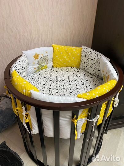 Бортики в детскую кроватку