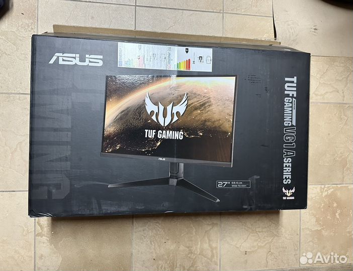 Монитор asus TUF Gaming,27, 1920x1080, 165 Гц, IPS