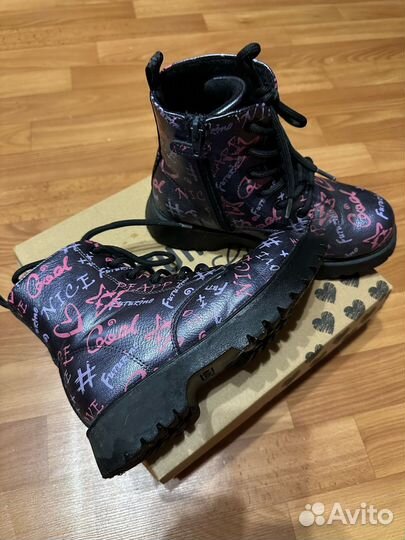 Ботинки на девочку, размер 33