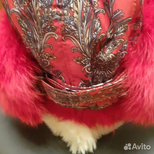 Шапка меховая в стиле Денис Симачев, русский стиль