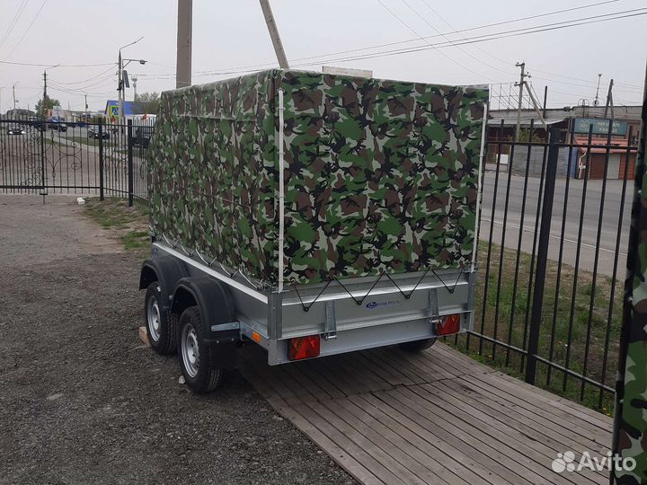 Прицеп кмз 2,5*1.5 (две оси), категория В