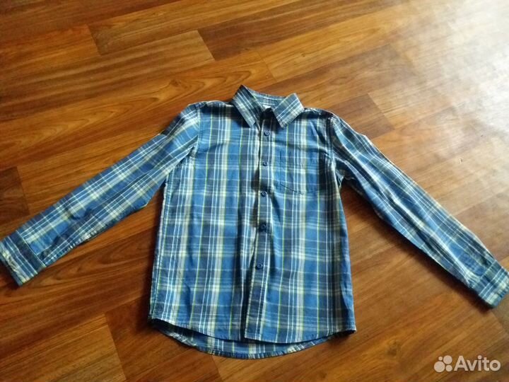 Рубашка для мальчика 134 140