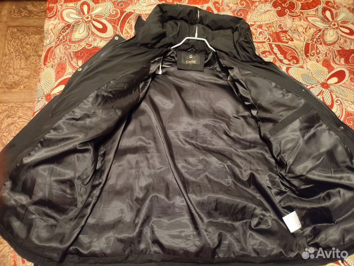 Пуховик зимний женский 50 52 черный