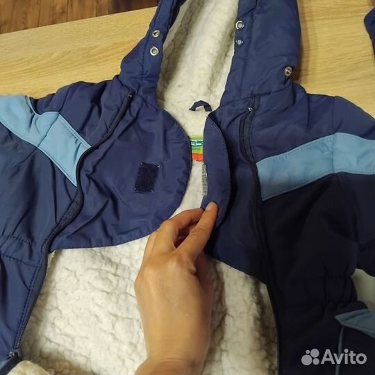 Зимний комбинезон для мальчика 80 размер