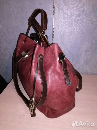Сумка женская кожаная