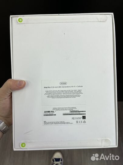 iPad 12.9 2022 M2 512GB LTE Белый