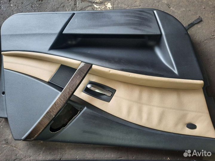 Обшивки дверей бмв 5 Е60 дорест