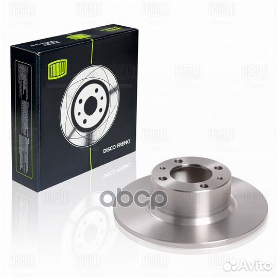 DF 125 диск тормозной передний LADA 2101/2102