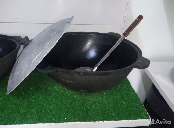 Казан чугунный 12 литров