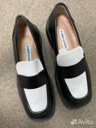 Лоферы женские кожаные 38 размер