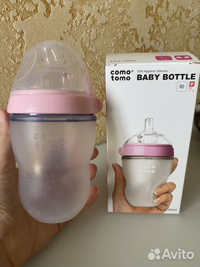 Бутылочка comotomo новая