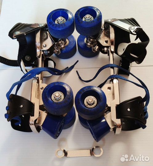 Раздвижные металлические ролики, 30-39 размеры