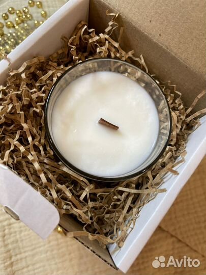 Ароматическая свеча ручной работы