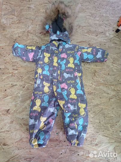 Зимний комбинезон для девочки