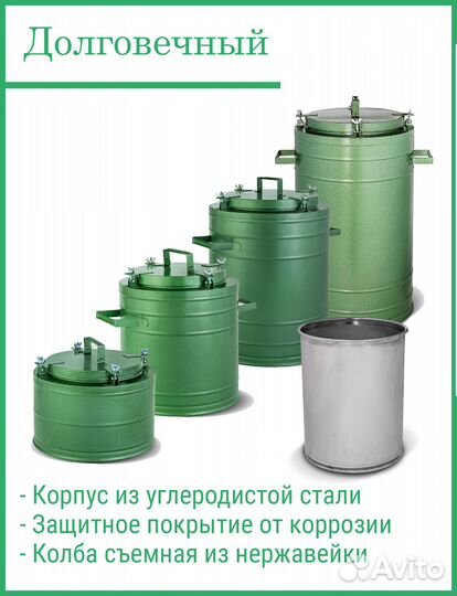 Термос армейский для еды и напитков 4-36л