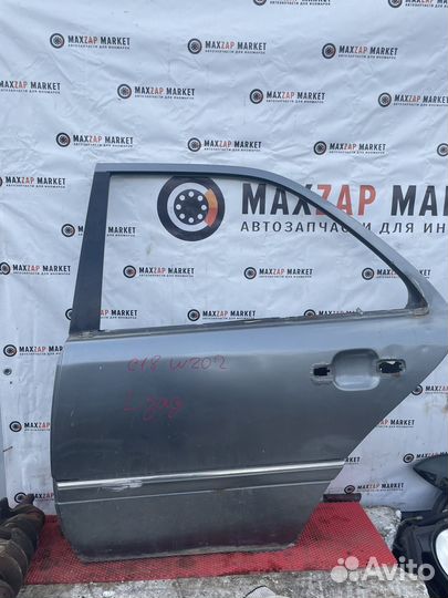 Дверь задняя левая mercedes w202