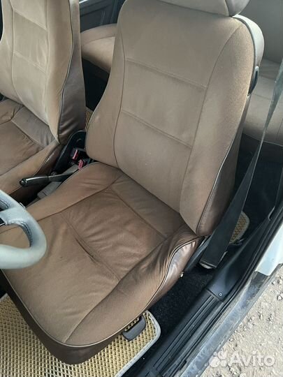 Коричневый салон ваз 2108
