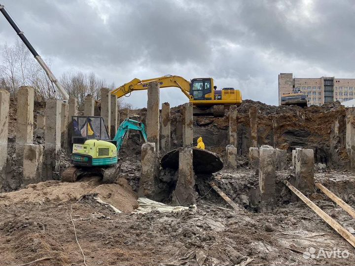 Аренда гусеничного экскаватора