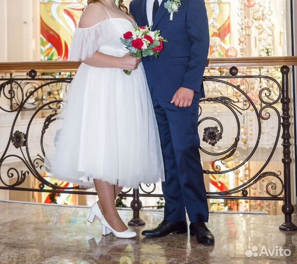 Свадебное платье 52 54 размер