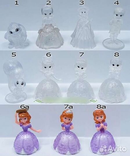 Зайчики Piglette, Лунтик, София, Свинка Пеппа и др