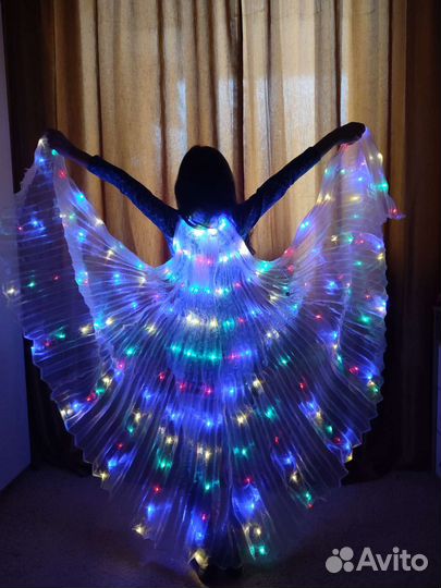 Крылья светодиодные детские
