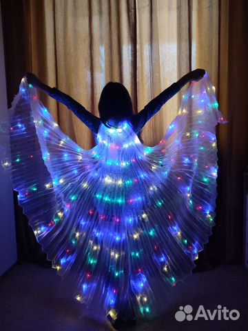 Крылья светодиодные детские