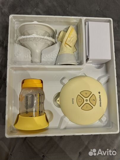 Молокоотсос medela электрический swing flex