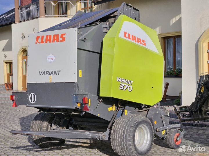 Пресс-подборщик Claas Variant 370, 2009