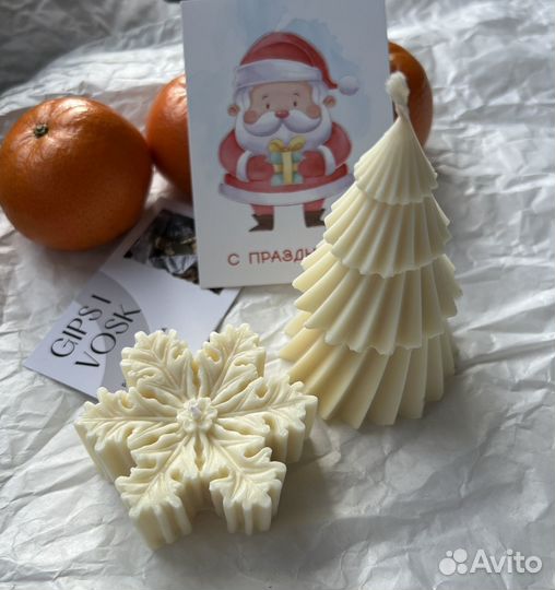 Подарок на новый год,набор,декор,свечи