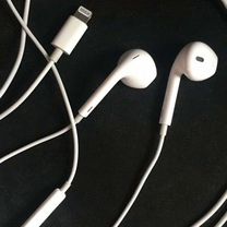 Наушники проводные apple earpods lightning