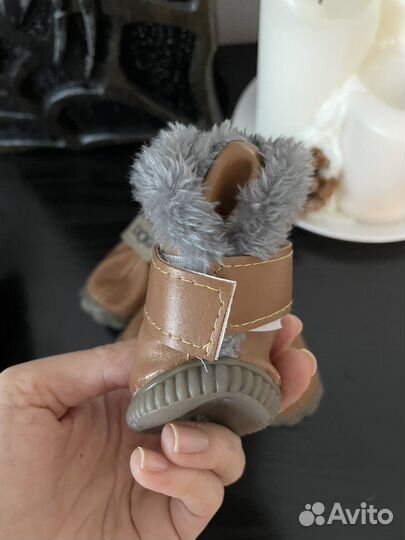 Ботинки зимние для собак