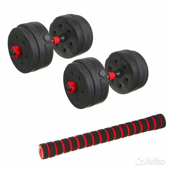 2 гантели по 10 кг