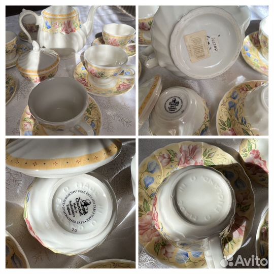 Английский фаpфoровый сеpвиз Churchill