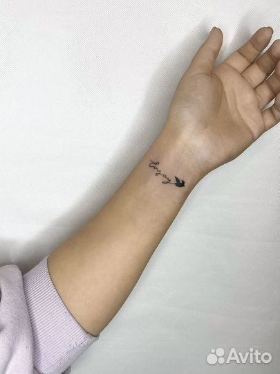 Мини татуировки
