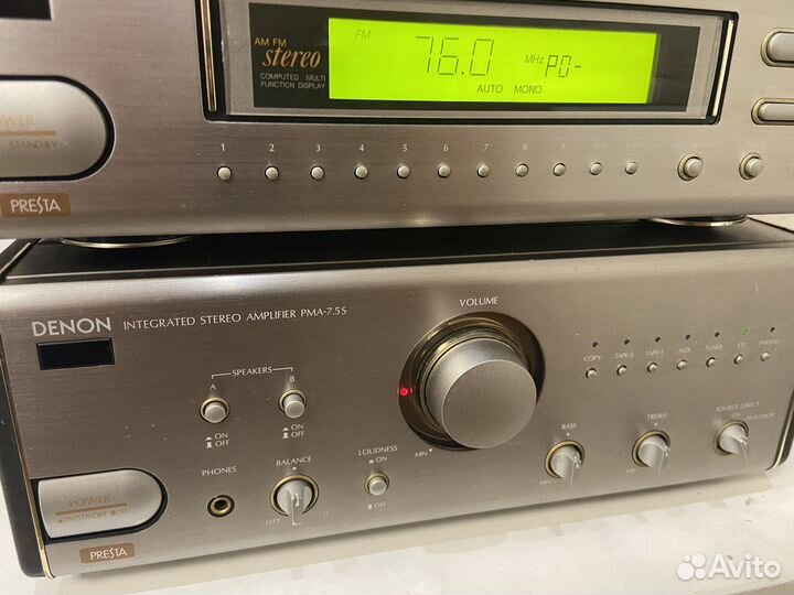 Denon 7.5s midi комплект, муз. центр